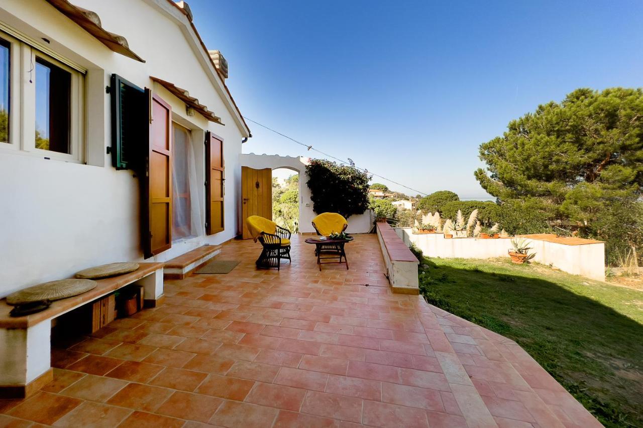 Villa Caterina Quiete E Mare-Goelba SantʼAndrea Exterior foto